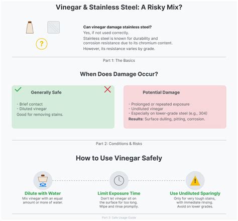 Does Vinegar Damage Stainless Steel? A Beginner's Guide | Artizono