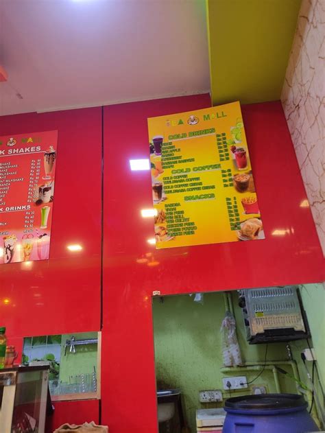 Menu at Tea mall, Thoothukudi