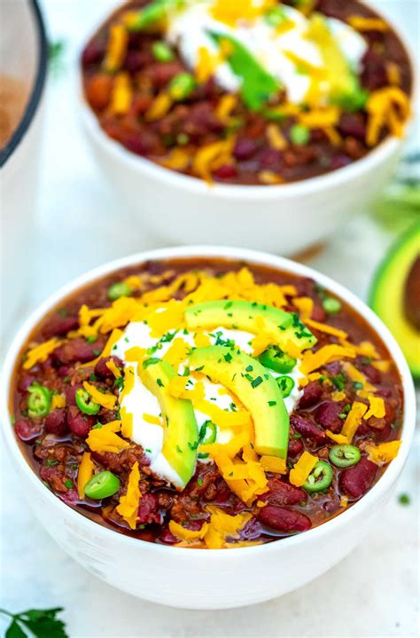 30 Minute Chili Recipe is a hearty and comfort meal made with ground ...