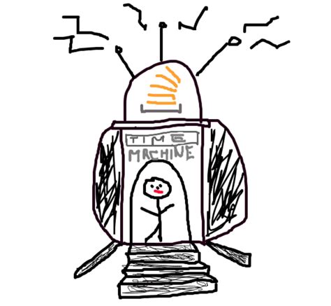 Image result for Time Machine Drawing