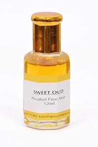 KASTURI FRAGRANCES Sweet Oud Attar for Men & Women, Long Lasting Itra ...