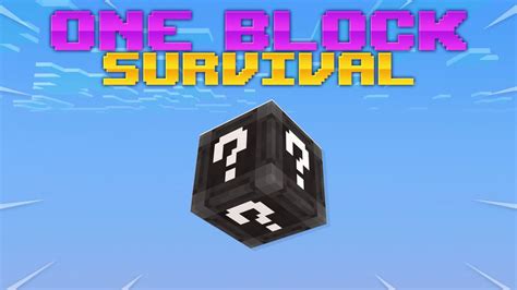 Image result for One Block Survival Speedrun