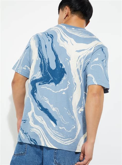 Buy URB_N Men Printed T-shirt Online at just Rs. 399.0 - 1000016035360 ...