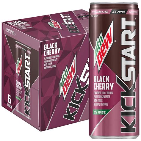 Mountain Dew Kickstart, Black Cherry, 12 Ounce (Pack Philippines | Ubuy