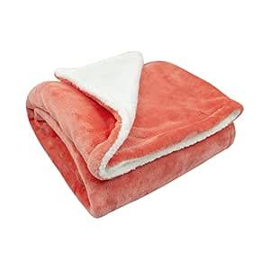 TIDY SLEEP New Born Baby Blankets All Season, 2 Layered AC Wrapping ...