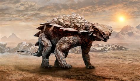 Ankylosaurs used their tail clubs to battle each other - Earth.com
