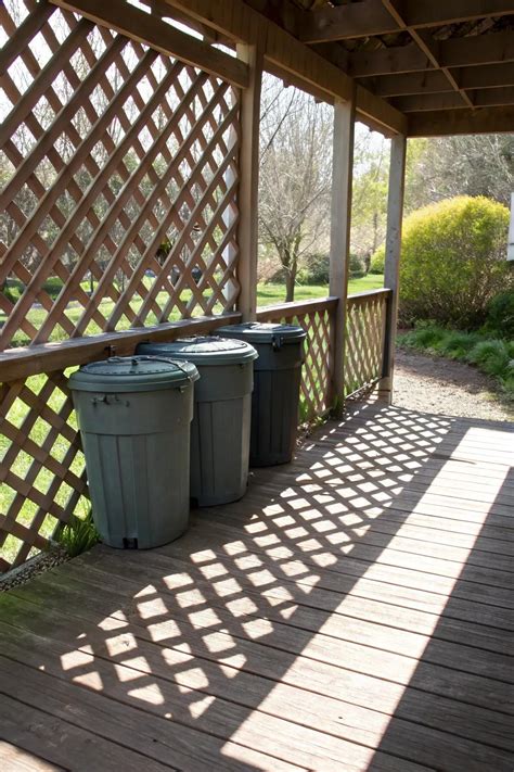 21+ Creative Ways to Hide Trash Cans Outside