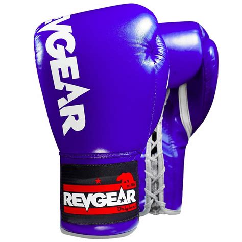 Buy F1 Competitor Lace Boxing Gloves - Blue at Ubuy India