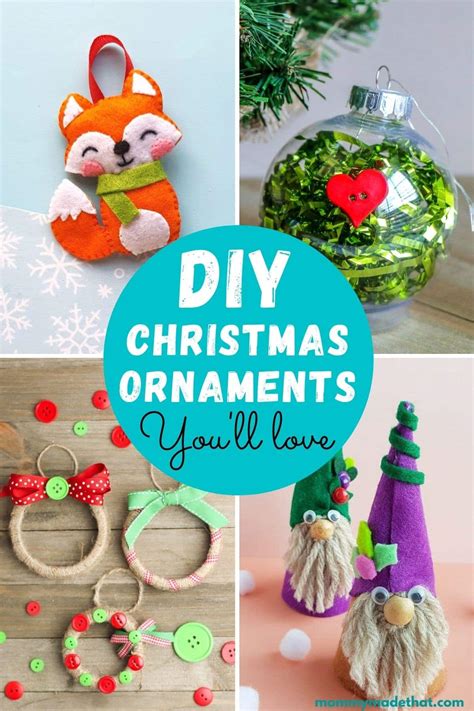 Diy Christmas Ornaments To Make