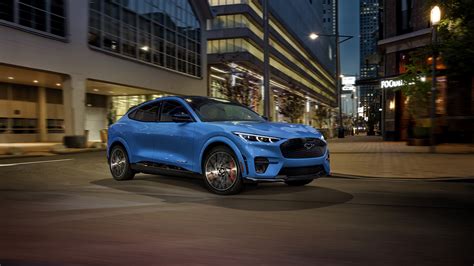 Download Electric Car SUV Yellow Car Car Ford Ford Mustang Vehicle Ford Mustang Mach-E Ford ...