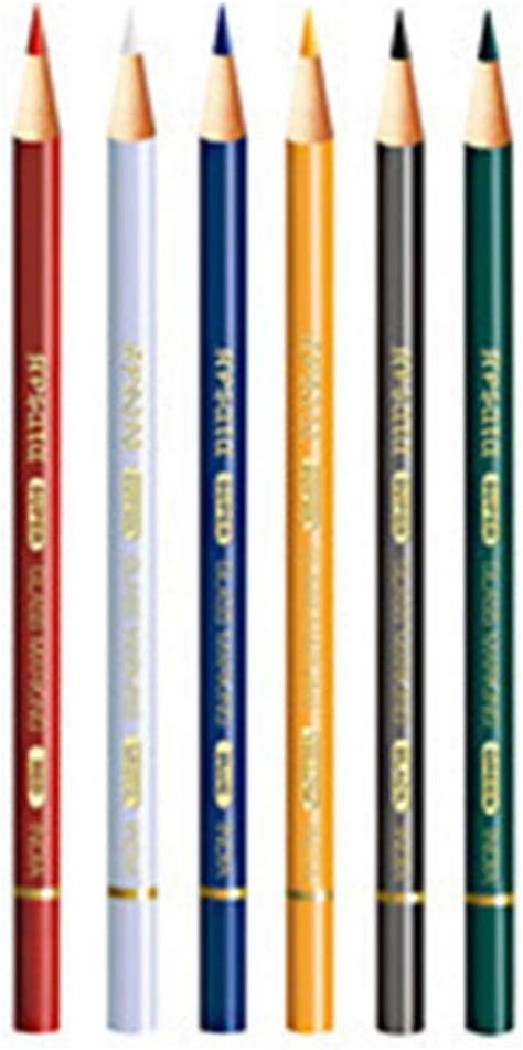 STAEDTLER Glass Marking Pencil - pack of 6 clrs : Amazon.in: Home & Kitchen