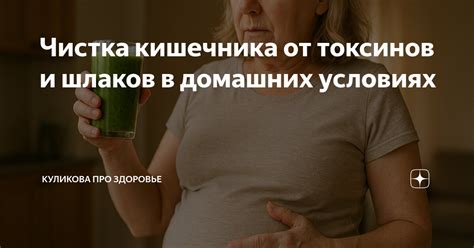 Чистка кишечника от токсинов и шлаков в домашних условиях | Куликова ...