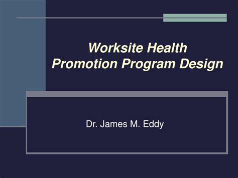 Image result for Worksite Health Promotion