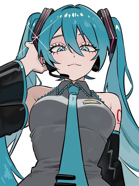hatsune miku (vocaloid and 1 more) drawn by zeon_(zzeeonn) | Danbooru