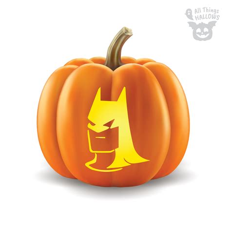 Batman Pumpkin Stencil - Allthingshallows.com – AllThingsHallows