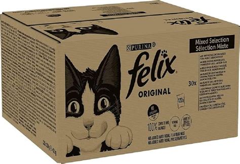 Buy Felix Adult Wet Cat Food Mixed Selection in Jelly Beef, Chicken ...