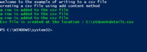How to Export an Output to a CSV File From PowerShell 的图像结果