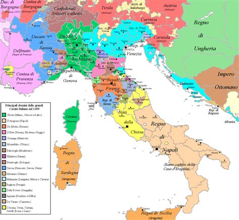 La Cultura del Renacimiento Siglos XV y XVI | Mappa dell'italia, Mappe, Mappe antiche