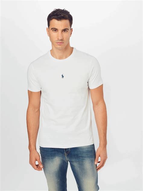 Buy Polo Ralph Lauren Custom Slim Fit T-Shirt (710839046) white from £ ...