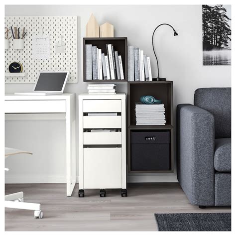 EKET wall-mounted cabinet combination, dark grey, 105x35x70 cm (413 ...