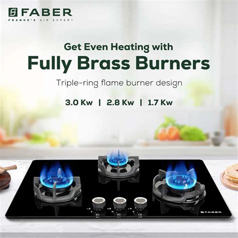 FABER EXPERIA HT753 AI FFD|Flame Failure Device|Cast Iron Pan Support ...