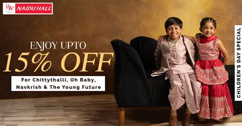 Children's Day Special: 10% Off on Kids & Baby Clothes at Naiduhall