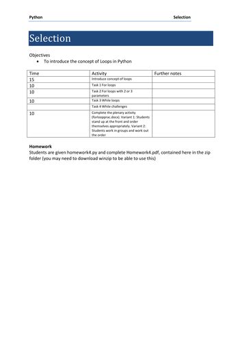 Image result for For Loops OCR GCSE Computer Science