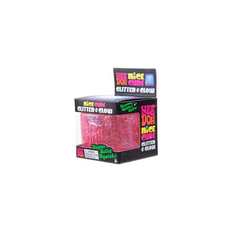 NeeDoh® Glitter Glow Nice Cube – LittleShop Toys