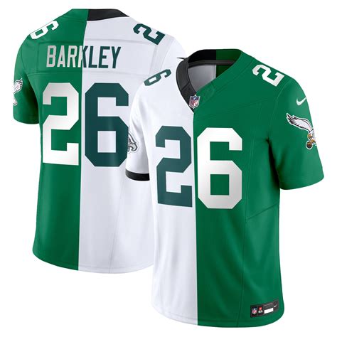 Saquon Barkley Eagles Split Vapor Limited Jersey V2 – All Stitched – Grexi
