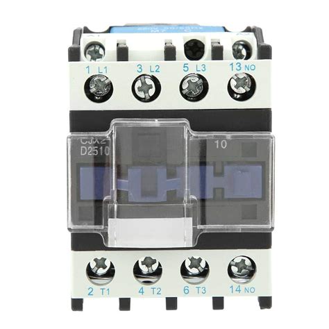 Buy AC Contactor CJX2-2510 Electric Motor Contactor 220V 25A Industrial ...