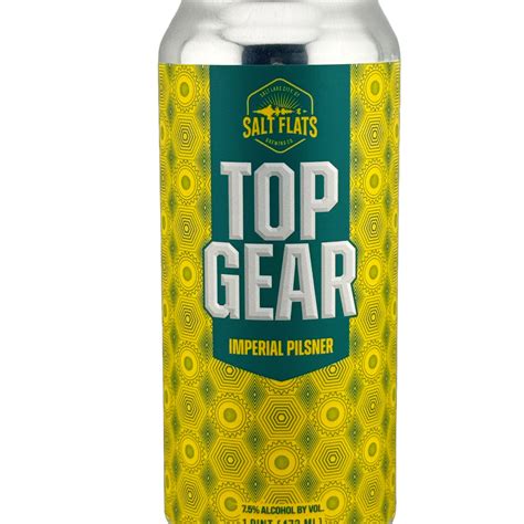 Salt Flats Brewing: Top Gear Imperial Pilsner - 16oz – The Original ...