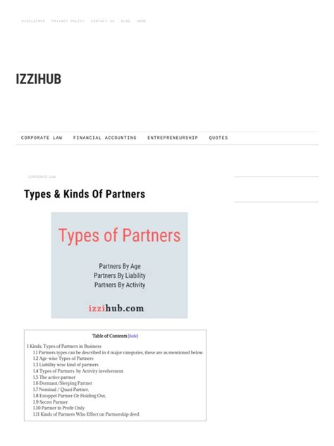 Types of Partners 的图像结果