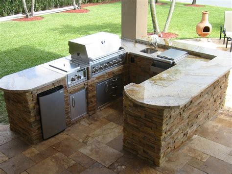 Outdoor Kitchen Grills - l shaped kitchen designs