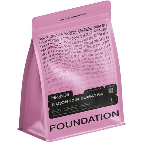 Кава в зернах Foundation High5 Індонезія Sumatra 1 кг купити у Києві ...