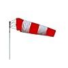 Sense Safety Airport Wind Sock with Stand | 3 Reflective Tape for ...