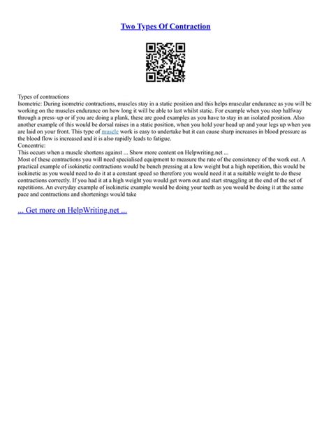 Image result for Muscle Contraction Functional Task