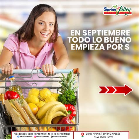 Spring Valley Supermarket | En septiembre, todo lo bueno empieza con 'S ...