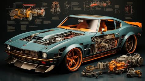 Image result for Exploded View Diagram Slot Car