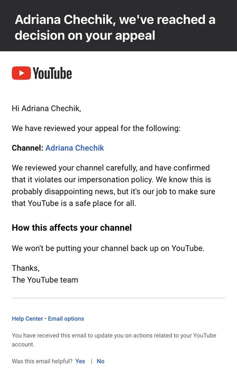 adriana chechik on Twitter: "Hey @TeamYouTube I keep making accounts to ...
