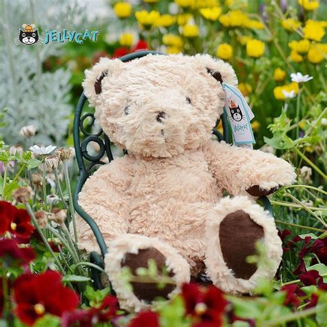 エドワードベア Sサイズ 小さめモフモフ クマ Jellycat Edward Bear Small イギリスの シャーロット王女 にも愛用さ ...