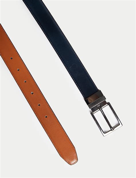 Buy Leather Reversible Belt at Marks & Spencer