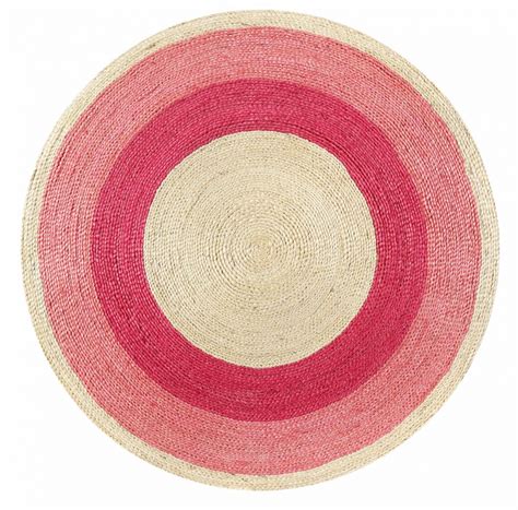 ESPRIT Teppich Beach House rot ESP-6251-01_rund