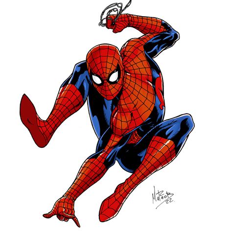 ArtStation - Classic Spider-man Color