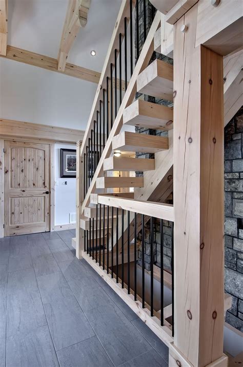Image result for Timber Frame Stairs