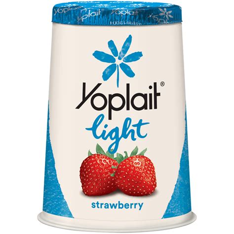 Yoplait Light Yogurt, Fat Free, Strawberry, 6 oz (170 g) - Food ...