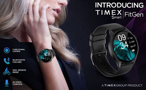 Timex FitGen 1.43" Round AMOLED Smartwatch with 466x466 Pixel ...