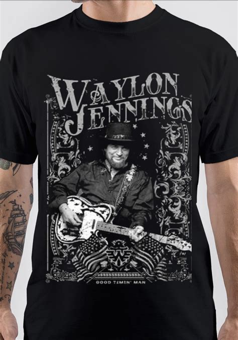 Waylon Jennings T-Shirt | Swag Shirts