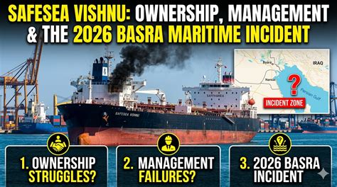 Safesea Vishnu: Ownership, Management, and the 2026 Basra Maritime Incident