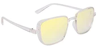 Buy NuVew® Double-Mirrored Rectangular Unisex Kabir Singh Sunglasses ...