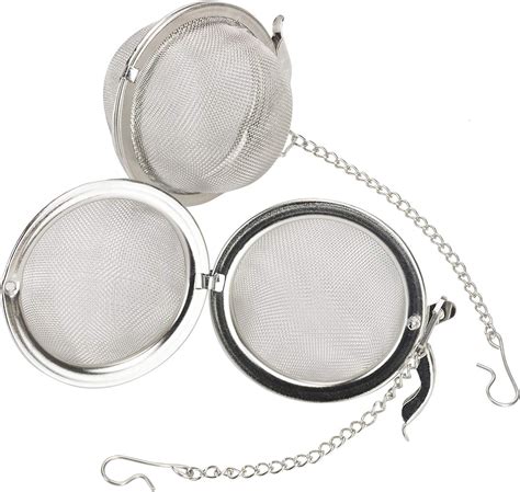 Amazon.com: Premium Stainless Steel Tea Ball Infuser 2 Pack By Avant ...